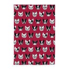 Pet Animal Designer Print Kitchen Dish Towel, Set 2, , alternate image number null