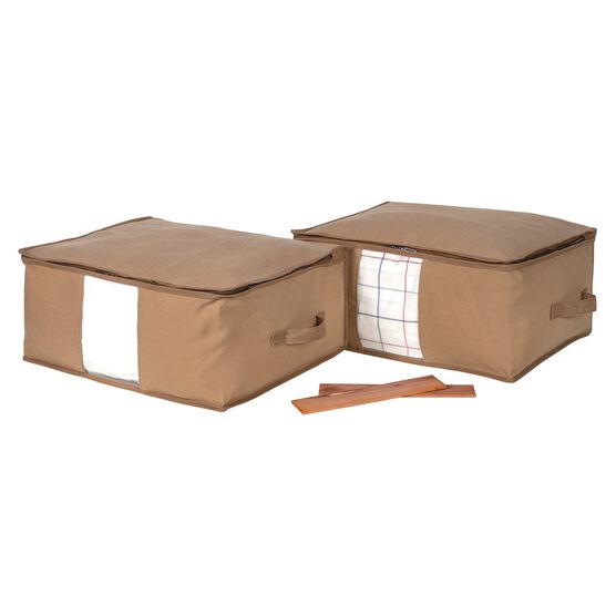 Cedar-Lined Storage Bags, 18 X 14 X 8-Inch (Pack Of 2), NATURAL, hi-res image number null