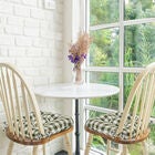 Buffalo Check Tufted Chair Seat Cushions Set of Two, , alternate image number null