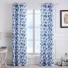 Pebble Beach Window Curtain Panel Pair, BLUE, hi-res image number null