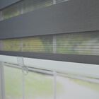 Cordless Zebra Slimline Privacy Window Shade Window, , alternate image number null