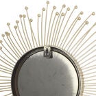 Set Of 3 Gold Metal Glam Wall Mirror, , alternate image number null
