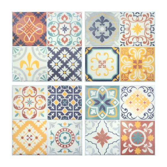 Peel And Stick Sticktiles, SPANISH TERRACOTTA, hi-res image number null