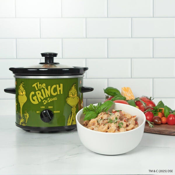 The Grinch 2qt Slow Cooker, GREEN, hi-res image number 0