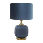 Blue Transitional Table Lamp, BLUE, hi-res image number 0