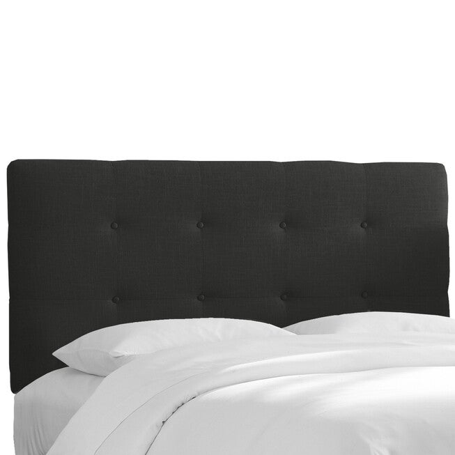 Roscoe Tufted Headboard, TWILL BLACK, hi-res image number 0