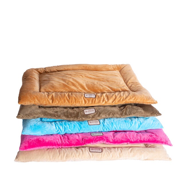 Medium Pet Bed Mat , Dog Crate Soft Pad With Poly Fill Cushion, , alternate image number null