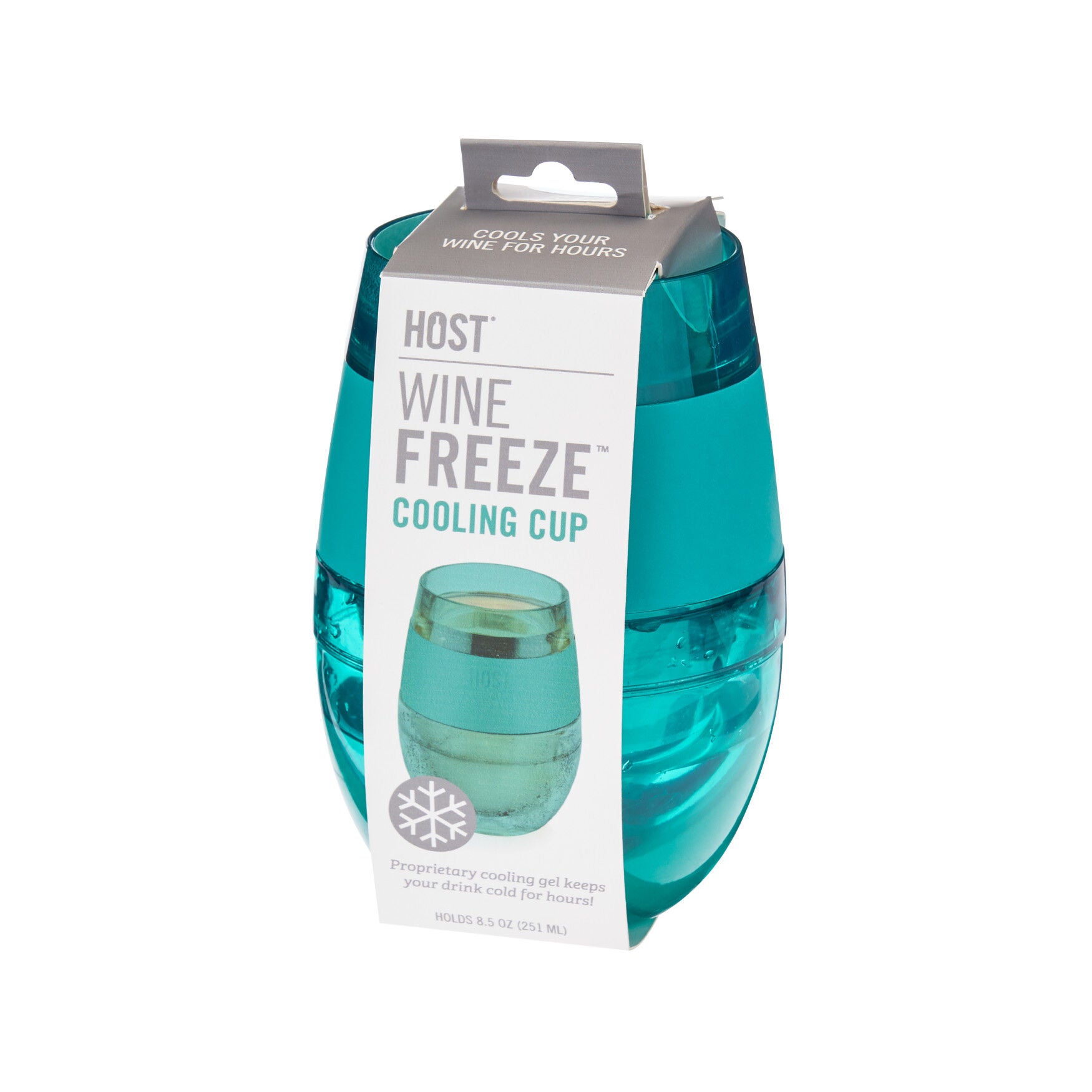 Wine Freeze Cooling Cup In Translucent Green, , alternate image number 8