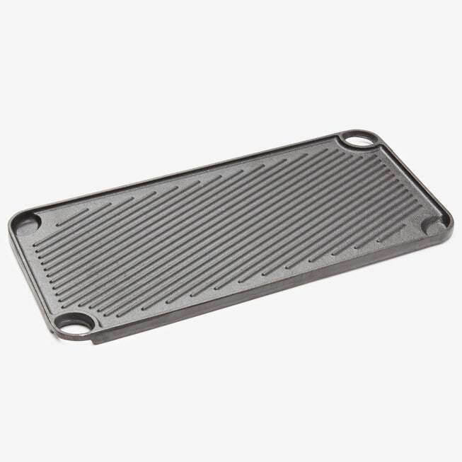 Cast Iron Reversible Griddle, BLACK, hi-res image number 0