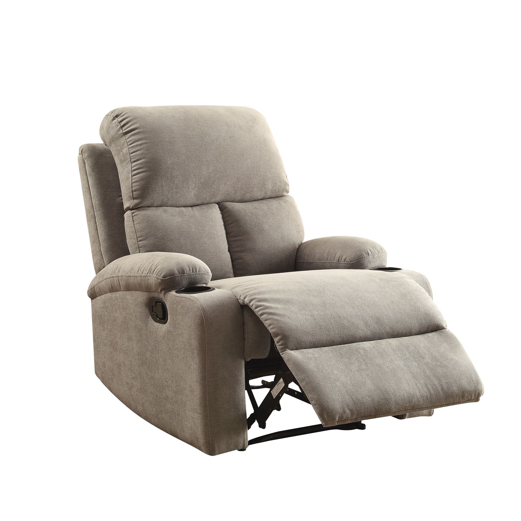 Brylanehome queen anne style tufted wingback recliner deals