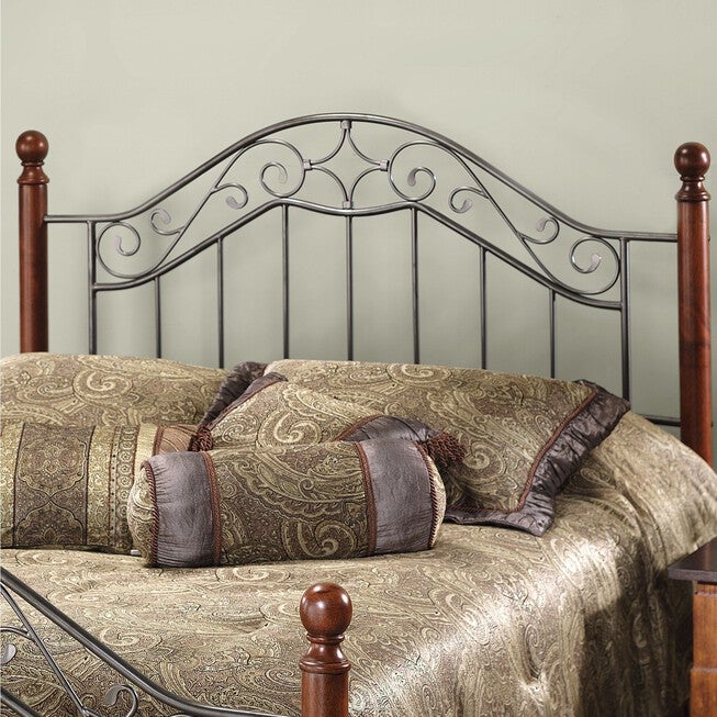 King Headboard with Headboard Frame 71 Full/Queen Headboard with Headboard Frame 71½"L x 77½" W x 53½" H, SILVER, hi-res image number null