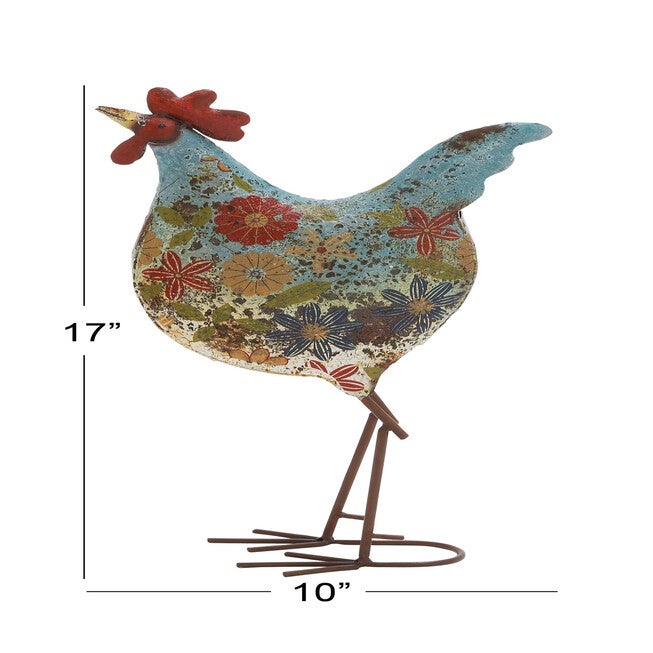 Iron Eclectic Birds Garden Sculpture, , alternate image number null
