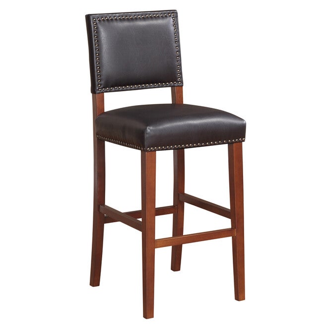 Brook Bar Stool 30 inchesH, BLACK, hi-res image number 0