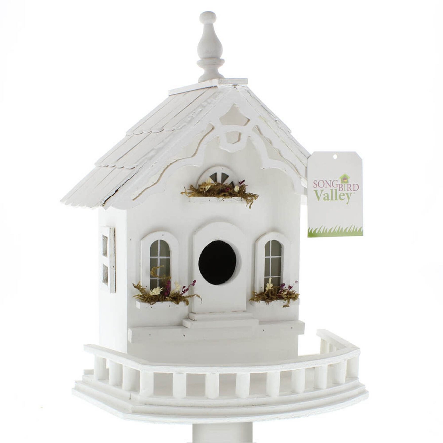 Freestanding Elegant Victorian Birdhouse, , on-hover image number 1