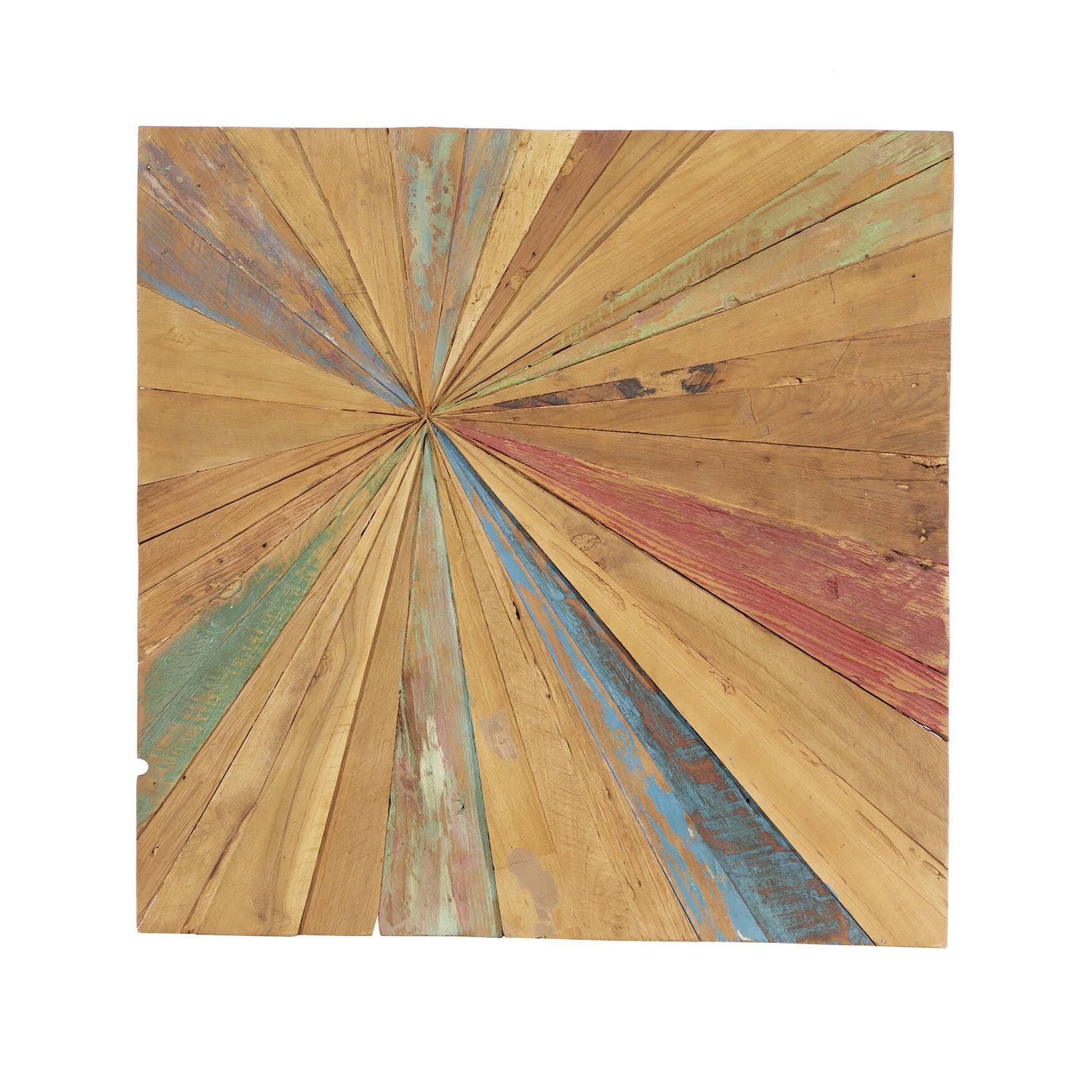 Brown Rustic Abstract Teak Wood Wall Decor Wall Decor, BROWN, hi-res image number 0