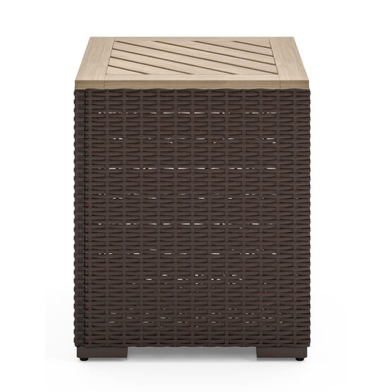 Palm Springs End Table, BROWN, hi-res image number null