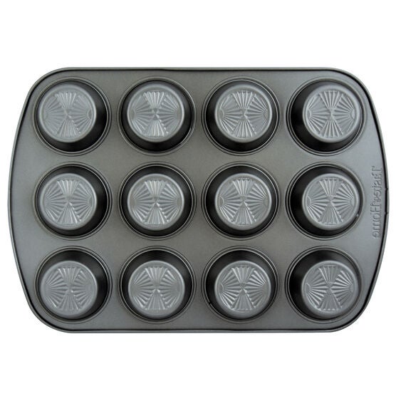 12 Cup Non Stick Metal Muffin Pan, , alternate image number null