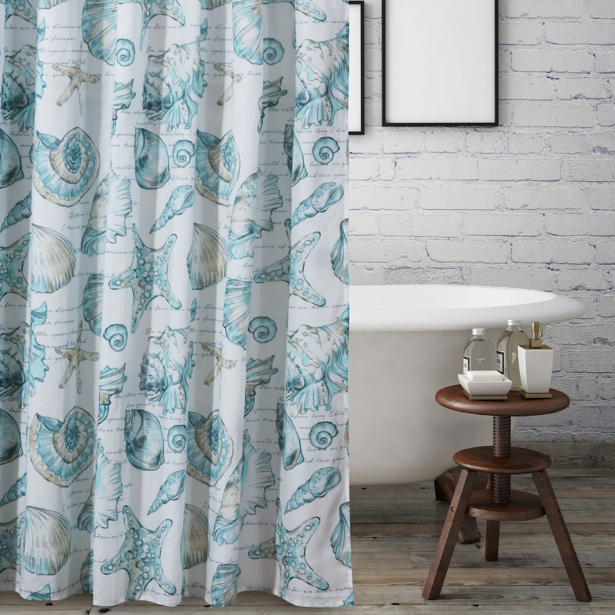 Cruz Bath and Shower Curtain, White, WHITE, hi-res image number 0