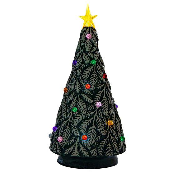 Ceramic Needle Detail Christmas Tree, , on-hover image number null