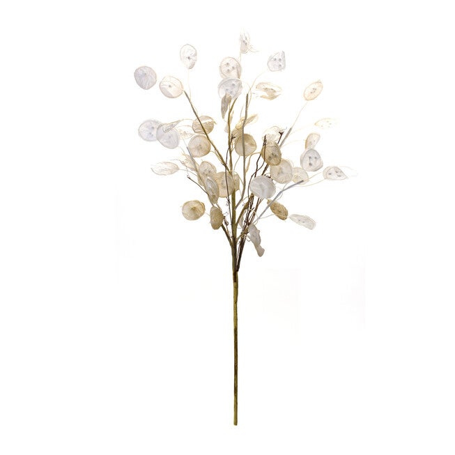 Ivory Silver Dollar Eucalyptus Spray (Set Of 2), , on-hover image number 1