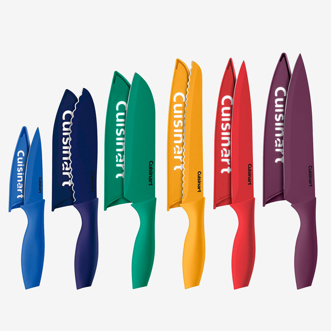 Cuisinart Advantage Color Collection 12-Pc. Knife Set