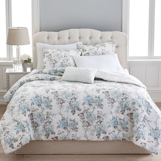 Daphine Floral Comforter, Daphine Floral Comforter,