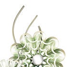 Multi Colored Metal Eclectic Floral Wall Decor, , alternate image number null