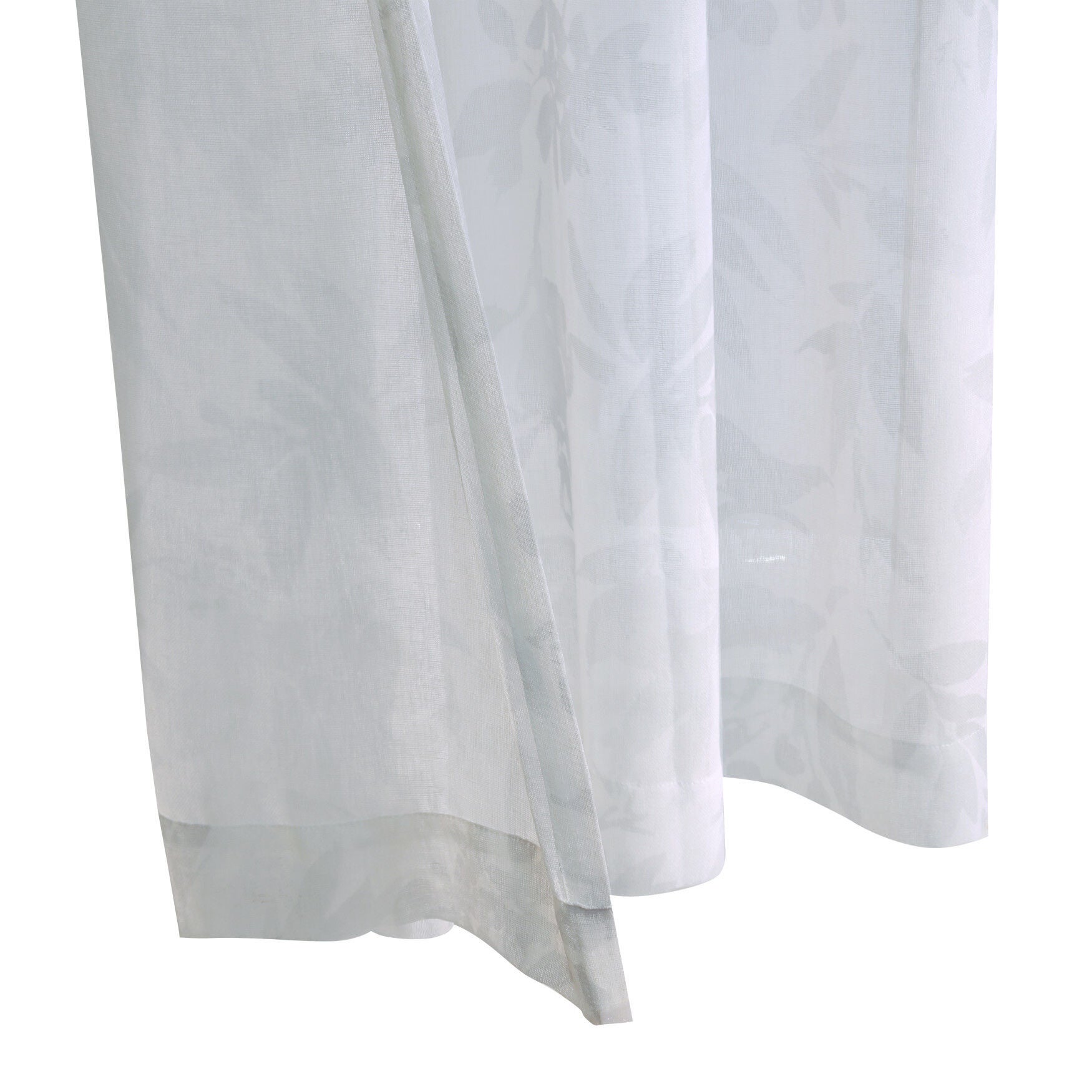 Floralie Light Filtering Grommet Curtain Panel, , alternate image number 4