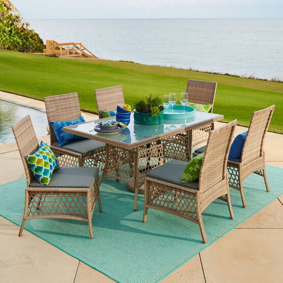 Santa Rosa Resin Wicker Dining Chair Brylane Home