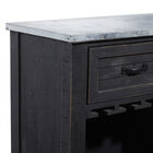 Black Farmhouse Wood Wine Storage, 36 x 32, , alternate image number null