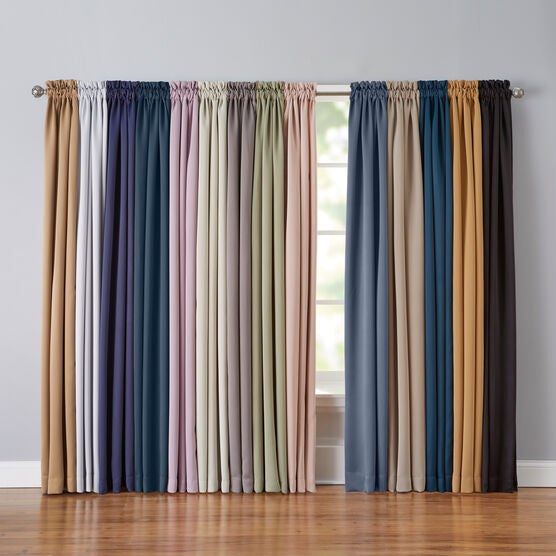 sun zero™ blackout Greenwich rod-pocket panel, , on-hover image number null