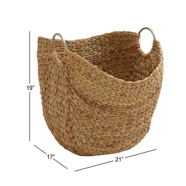 Brown Sea Grass Contemporary Storage Basket Storage Basket, , alternate image number null