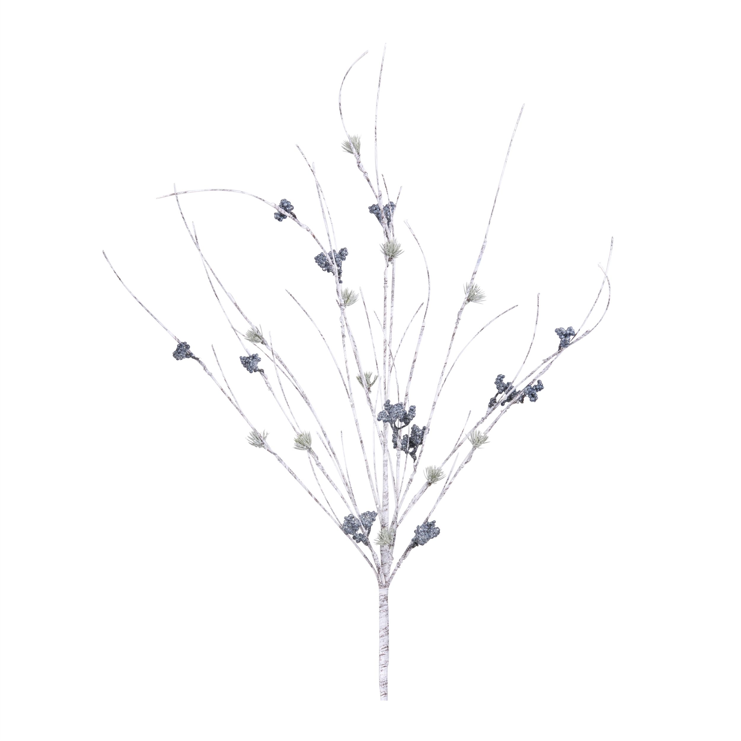 Birch Twig with Pine Spray (Set of 2)