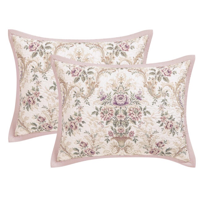 Avant Garden Full/Queen Quilt, BLUSH, alternate image number null