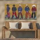 COWBOYS OUTDOOR ART 48X24, , on-hover image number 1