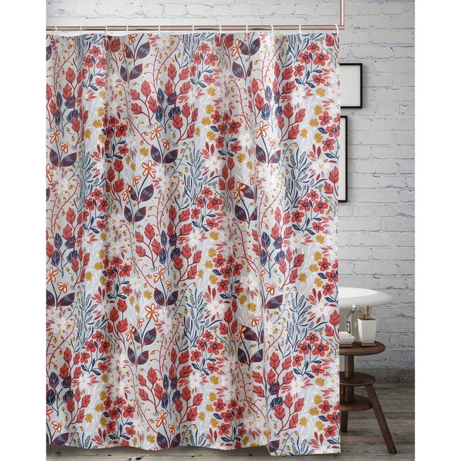 Perry Shower Curtain , MULTI, hi-res image number 0