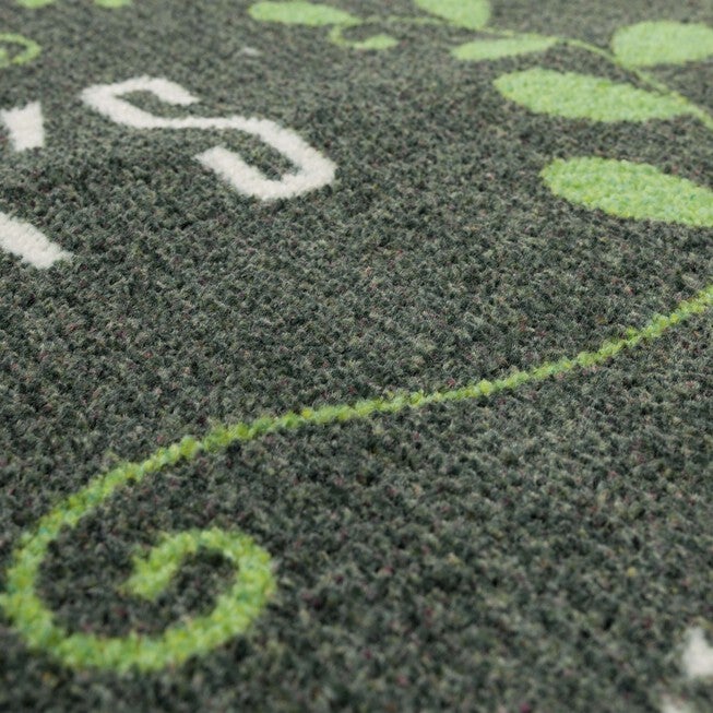 Irish Luck Black Kitchen Rug, , alternate image number 2