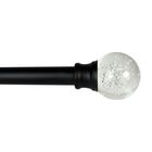 Lexington Flare Duet Window Curtain Rod Set Window, BLACK, hi-res image number null