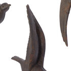 Set Of 3 Brown Resin Farmhouse Birds Wall Décor, , alternate image number null
