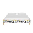 Helsinki Block Platform Bed, , on-hover image number null