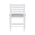 Flynn Counter Stool White Upholstered Set of 2, , alternate image number null