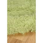 Flokati Lime Green Rug, , alternate image number null