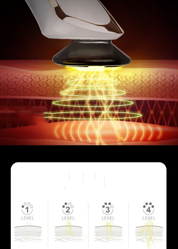 Prospera  RF 5 In 1 EMS Micro Current LED Light Beauty Device, GOLD, alternate image number 4