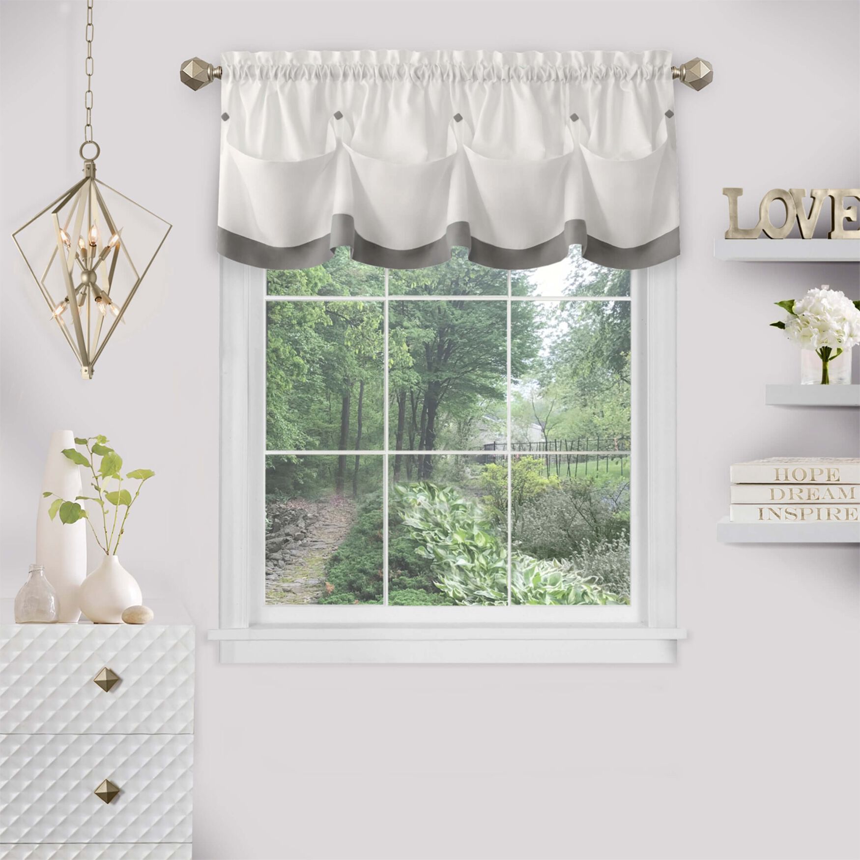 Lana Window Curtain Valance