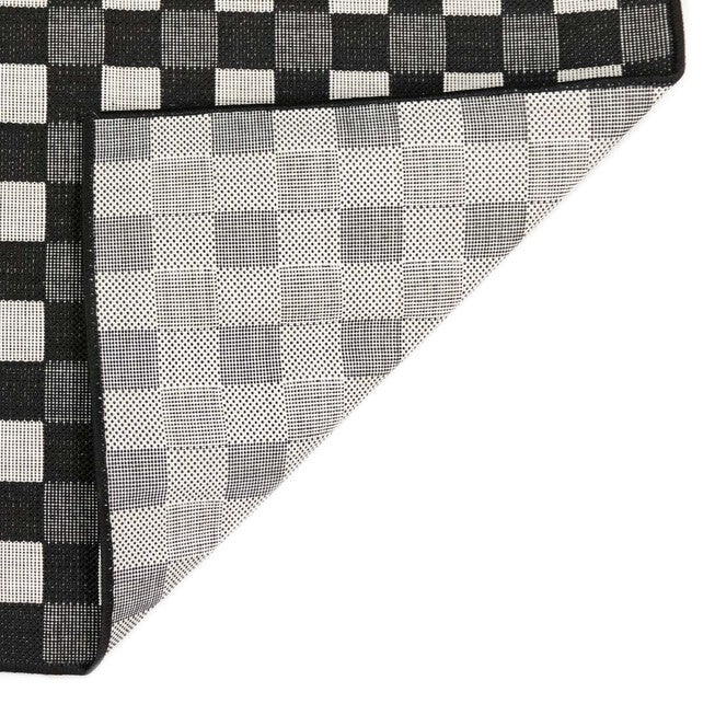 Liora Manne Carmel Gingham Indoor/Outdoor Rug 23 inchesX7 feet 6 inches, , on-hover image number 1