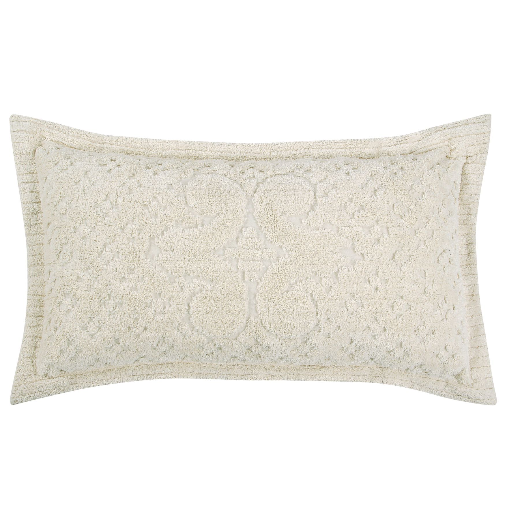 Ashton Collection Tufted Chenille Sham 