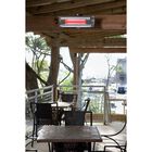 Black Steel Wall Mounted Infrared Patio Heater, , alternate image number 3