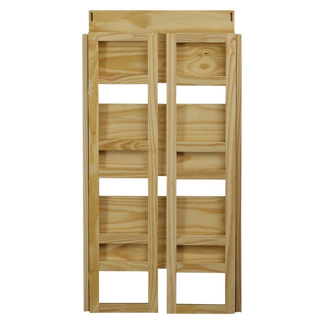 3-Shelf Folding Student Bookcase 20.75 inches Wide-Natural, , alternate image number 5