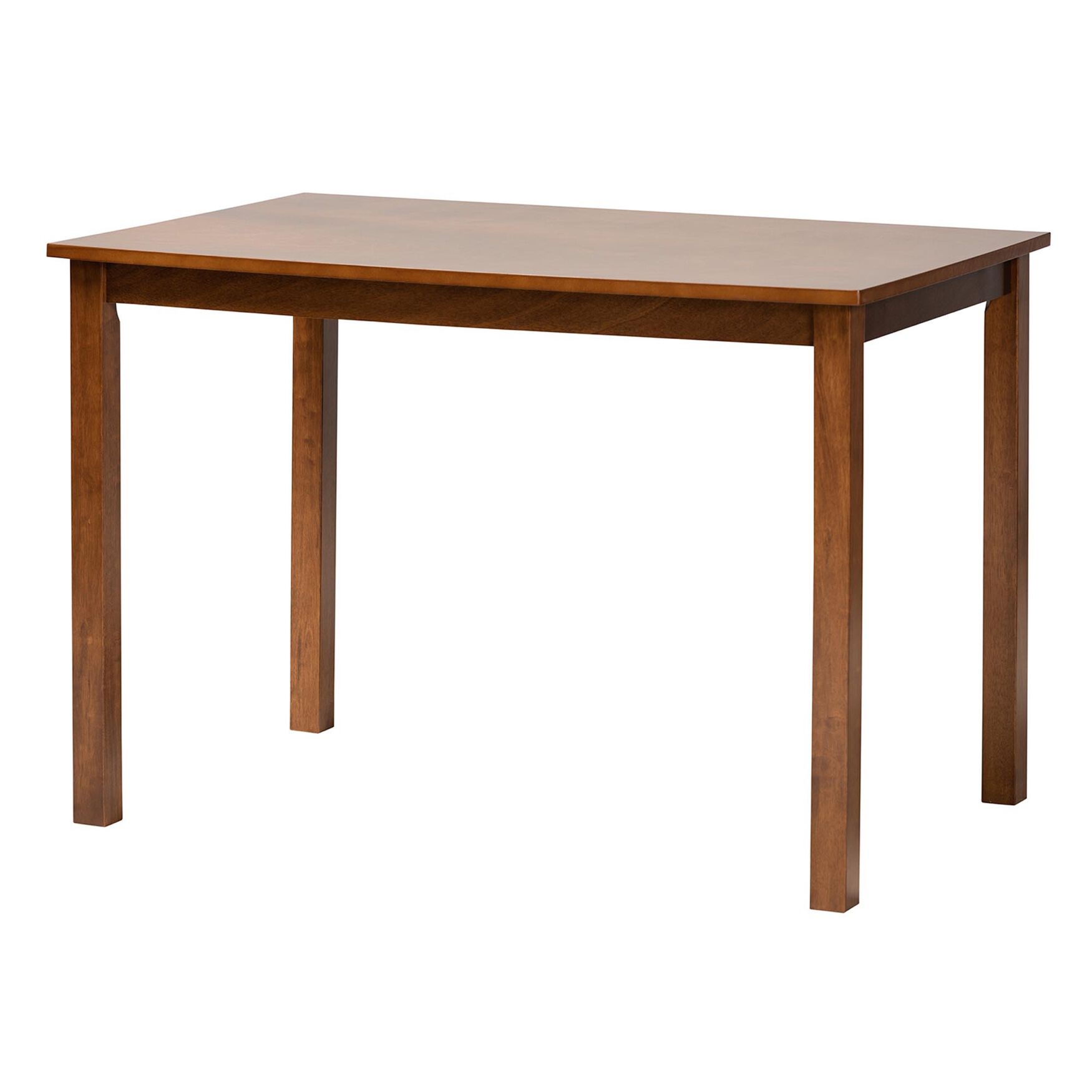 Eveline Modern Espresso Brown Finished Wood 43-Inch Dining Table, WALNUT BROWN, hi-res image number 0