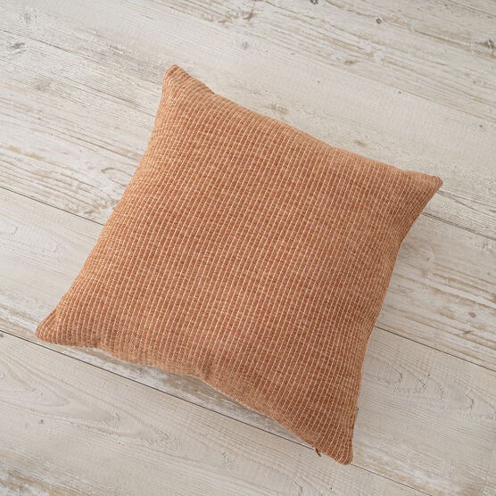 ELSA REVERSIBLE WOVEN STRIPES PILLOW 18X18, , alternate image number null